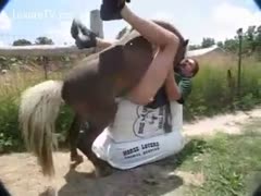 A Horse Fucked him Like a Woman